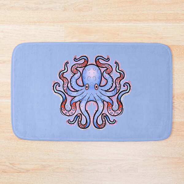 Item preview, Cute blue octopus designed and sold by weilertsen.
