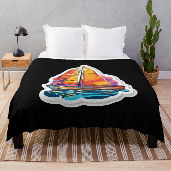 Item preview, Sailboat - Illustration designed and sold by MrERNST.