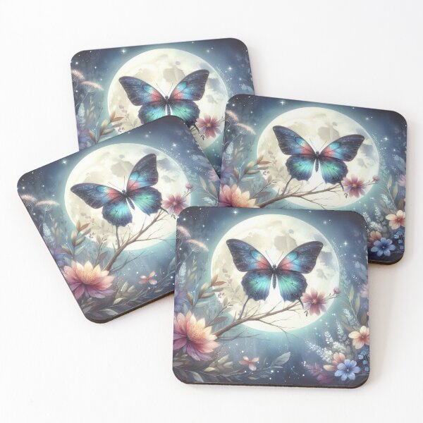 Item preview, Butterfly under the moonlight 08 designed and sold by I-HERE.