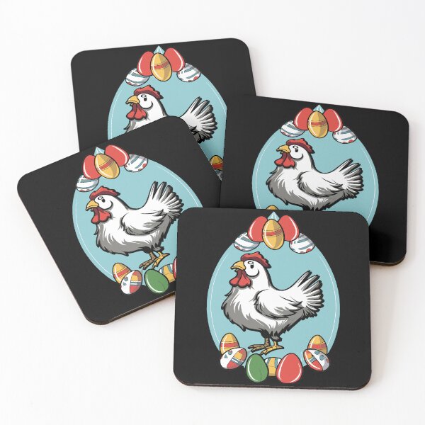 Item preview, Cute Chicken Easter Day Bunny Eggs Easter egger chicken designed and sold by DrawHandArt.