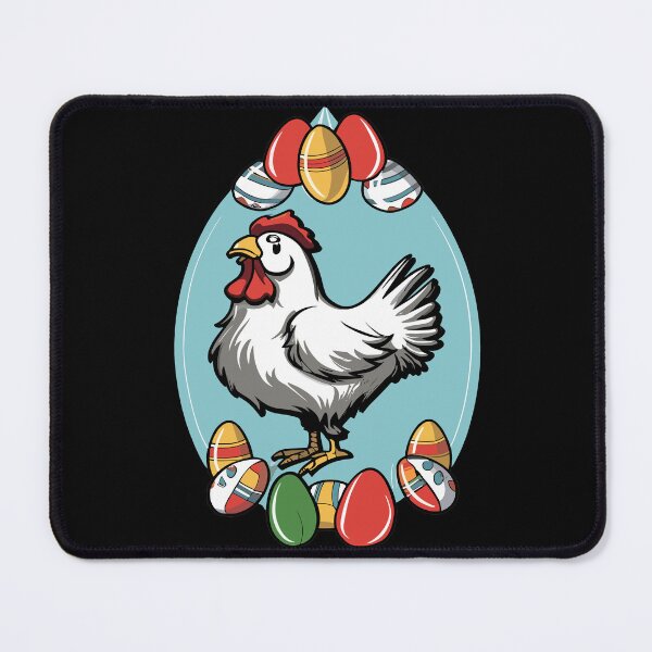 Item preview, Cute Chicken Easter Day Bunny Eggs Easter egger chicken designed and sold by DrawHandArt.