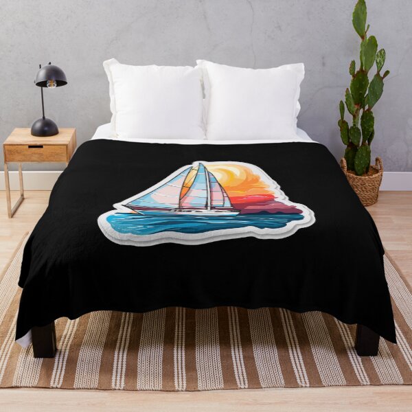 Item preview, Sailboat - Illustration designed and sold by MrERNST.