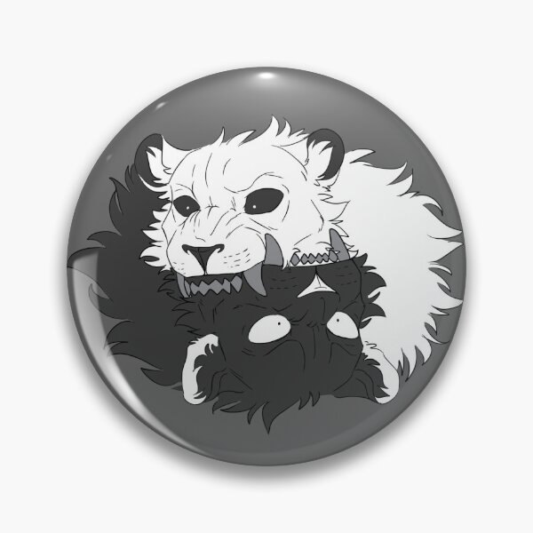 Item preview, Yin Yang Lions Headshot designed and sold by Kateshadowlion.