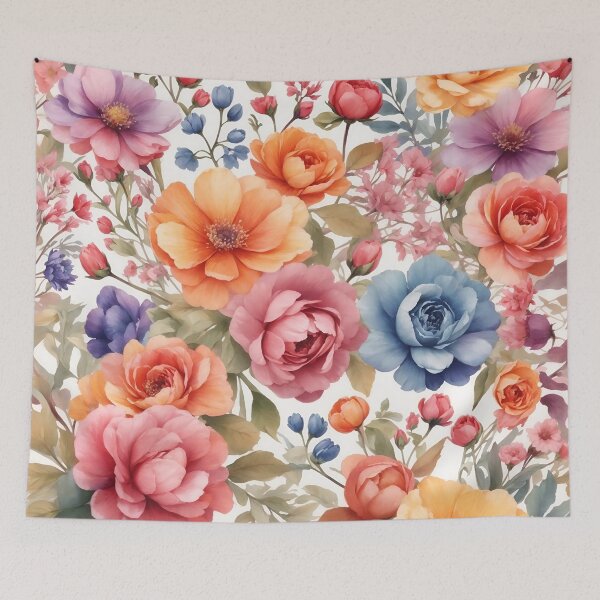 Item preview, Beautiful vibrant Floral Watercolor designed and sold by Neranchara.