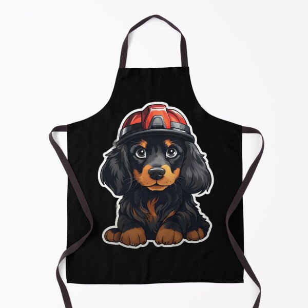 Artikelvorschau, Feuerwehrmann Gordon Setter entworfen und verkauft von CUTEDOGGIEZ.