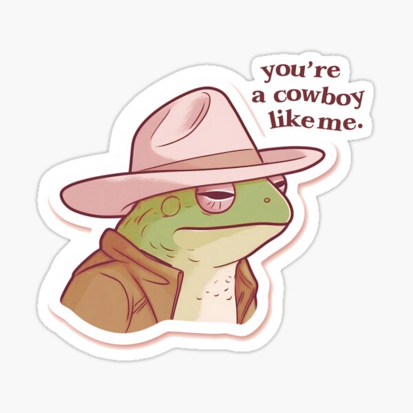 Barbie and Ken Cowboy Like Me  Sticker for Sale by lavndershrtdays