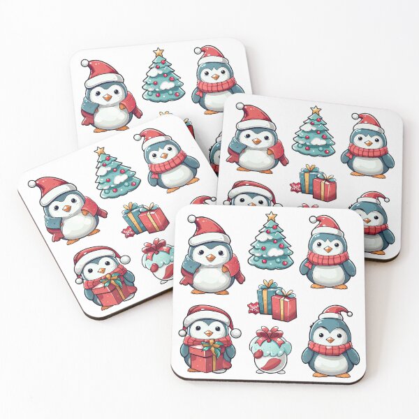 Item preview, Christmas cute stickers designed and sold by 1111Miracle.