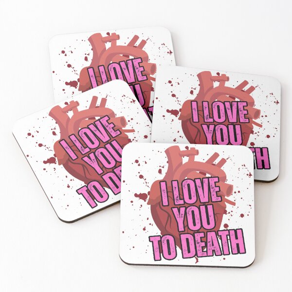 Item preview, I Love You to Death designed and sold by LittleGoblinPrs.