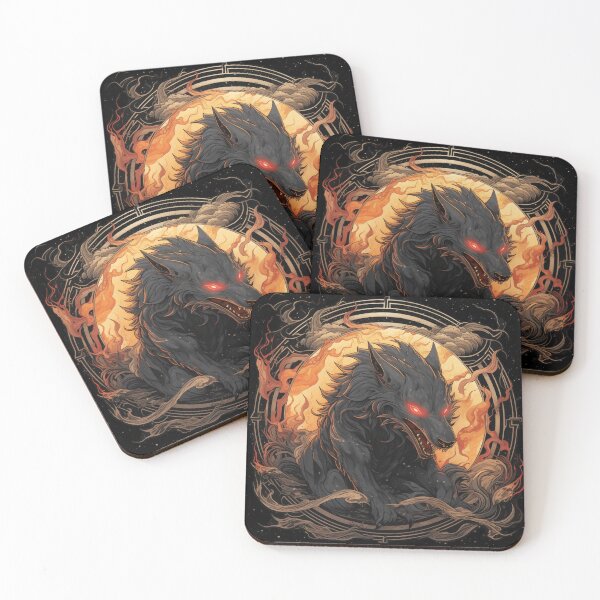 Item preview, Fenrir Nordic mythology designed and sold by geekdrobe.