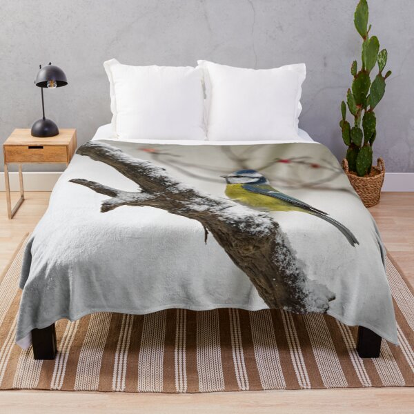 Item preview, Through the winter. Eurasian blue tit designed and sold by Jouko Lehto Photography.