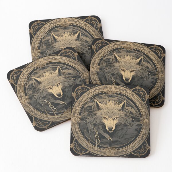 Item preview, Fenrir Nordic mythology designed and sold by geekdrobe.