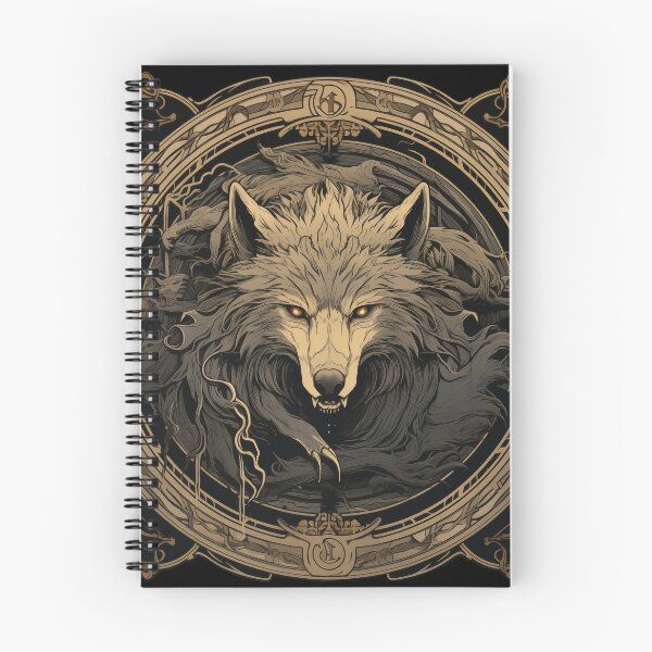 Item preview, Fenrir Nordic mythology designed and sold by geekdrobe.