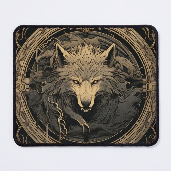 Item preview, Fenrir Nordic mythology designed and sold by geekdrobe.
