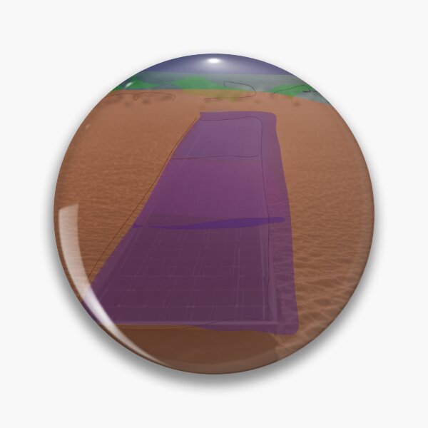 Item preview, Arid Desert Landscape with Serene Sand Dune and Solar Panels designed and sold by masabo.
