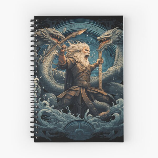 Item preview, Thor Battling Jormungandr designed and sold by geekdrobe.