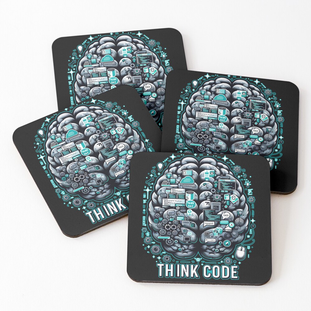 Item preview, Coasters (Set of 4) designed and sold by BlueBerryBooze.