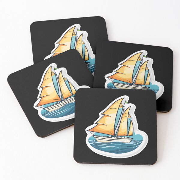 Aperçu de l'œuvre Sailboat - Illustration créée et vendue par MrERNST.