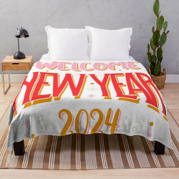 Item preview, welcome new year 2024 designed and sold by sbrstore.