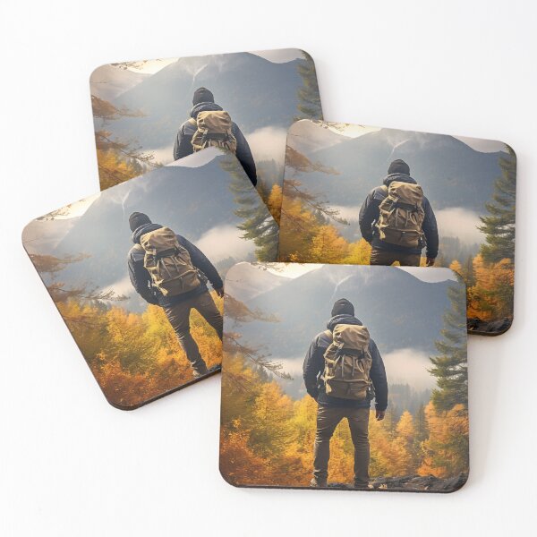 Item preview, Solitude in the Misty Forest: An Autumn Hiking Adventure designed and sold by Shirtastically.