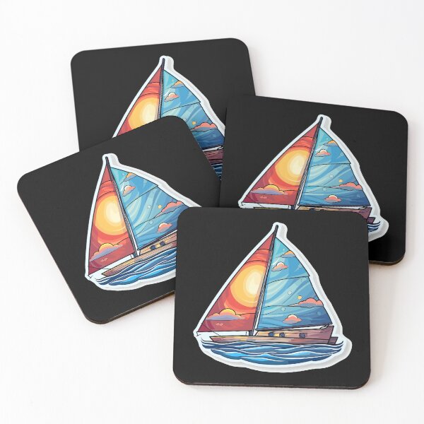 Aperçu de l'œuvre Sailboat - Illustration créée et vendue par MrERNST.