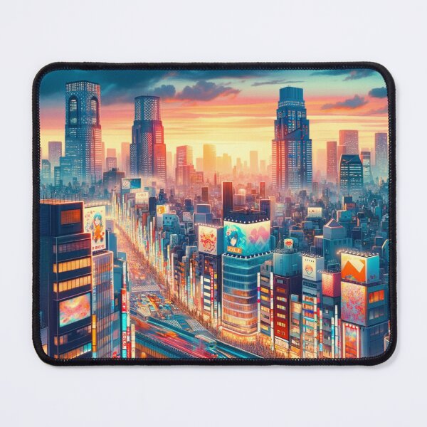 Item preview, Neon Twilight Metropolis designed and sold by EntchantedHues.