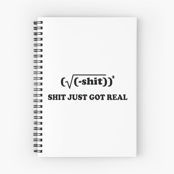 Item preview, Shit Just Got Real designed and sold by ScienceCorner.