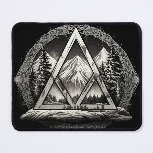 Item preview, Valknut Mitología Nórdica designed and sold by geekdrobe.