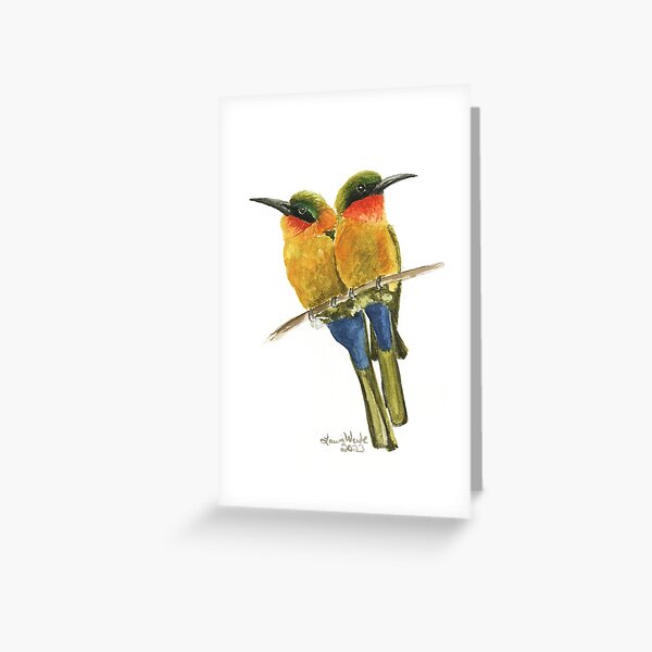 Item preview, Bee-eater in watercolor  designed and sold by LauraJenette.
