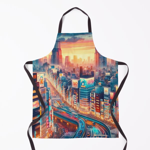 Item preview, Neon Twilight Metropolis designed and sold by EntchantedHues.