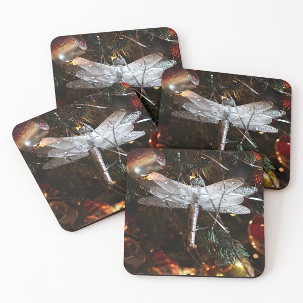 Item preview, Dragonfly on the Christmas Tree designed and sold by Olivia Plasencia.