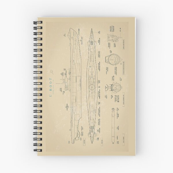 Item preview, Das Boot: U-Boot Type VIIC (U-96) Parchment designed and sold by BGALAXY.