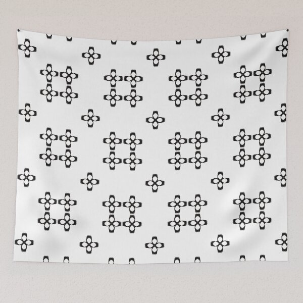 Item preview, Black, Traditional Elegance Meets Modern Geometry, Ethnic Patterns, Geometric Textures, Accessories and home decor, special day, couples  designed and sold by Nokart.