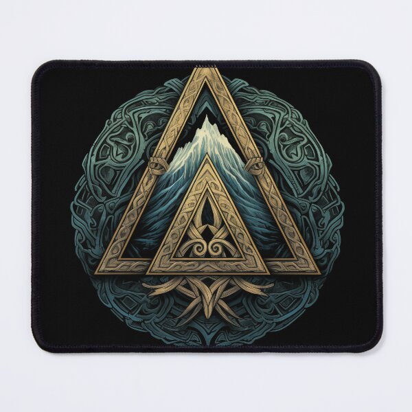 Item preview, Valknut Mitología Nórdica designed and sold by geekdrobe.