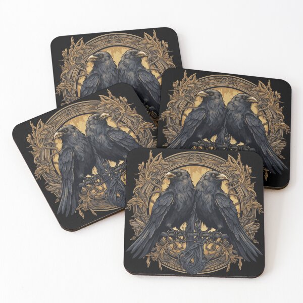 Item preview, Odin Ravens Huginn and Muninn designed and sold by geekdrobe.