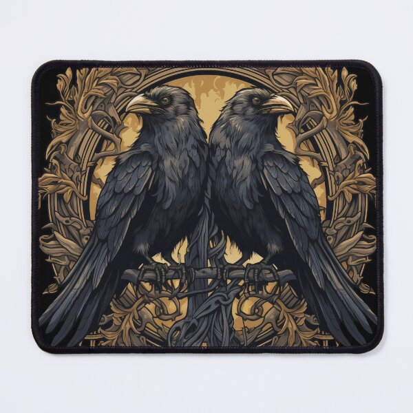 Item preview, Odin Ravens Huginn and Muninn designed and sold by geekdrobe.