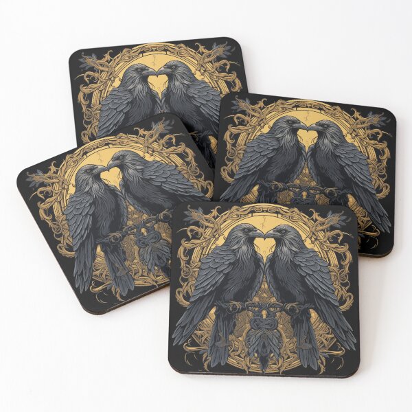 Item preview, Odin Ravens Huginn and Muninn designed and sold by geekdrobe.