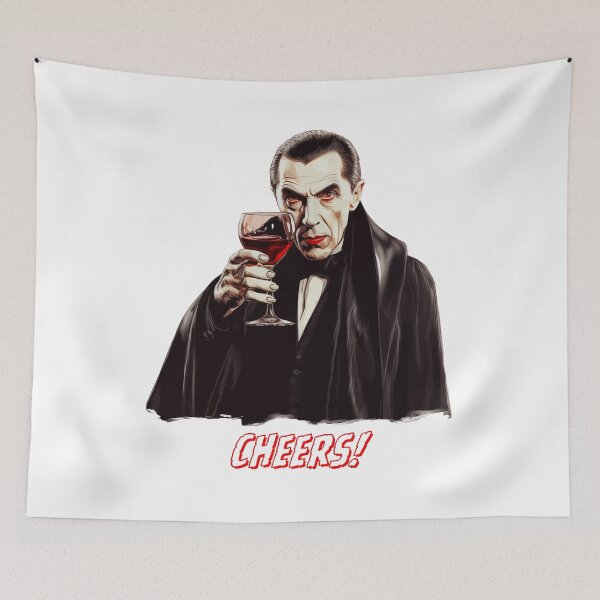 Item preview, Dracula - Cheers! designed and sold by ZenEvoke.
