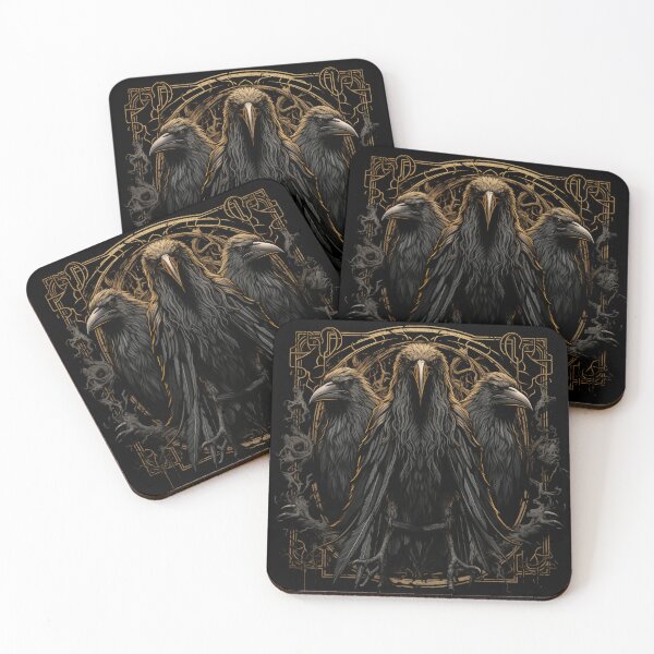 Item preview, Odin Ravens Huginn and Muninn designed and sold by geekdrobe.