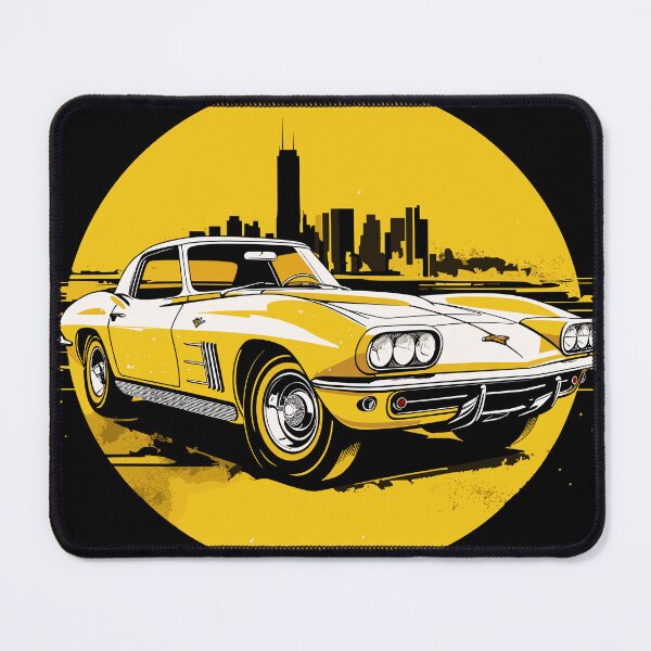 Item preview, Yellow corvette designed and sold by GNDLF THE GREY.