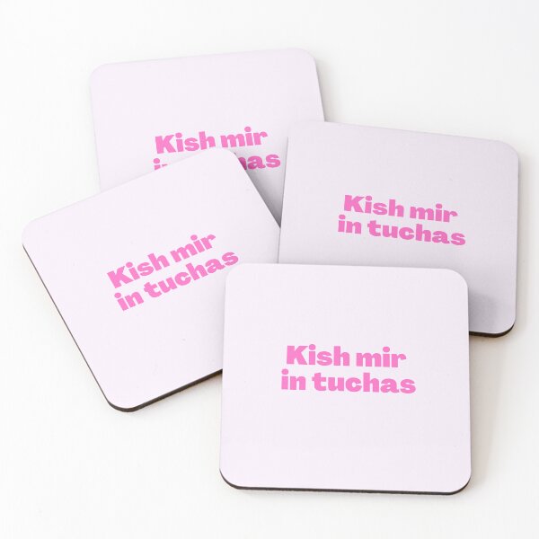 Item preview, Yiddish Kish Mir in Tuchas Pink! designed and sold by NJGDesigns.