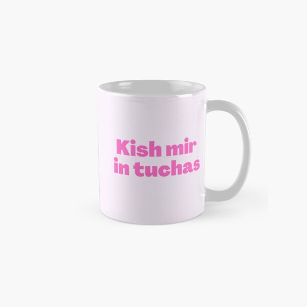 Item preview, Yiddish Kish Mir in Tuchas Pink! designed and sold by NJGDesigns.