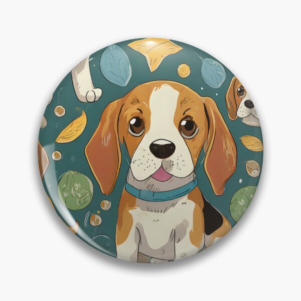 Aperçu de l'œuvre Chiot de conception de modèle de Beagle créée et vendue par PupJoy.