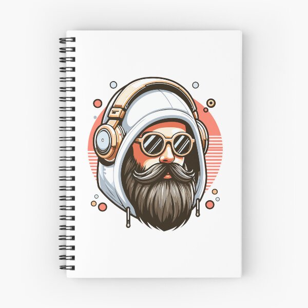 Item preview, Musik Lover mit Bart designed and sold by netrok.