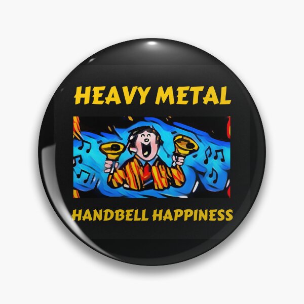 Item preview, Heavy Metal Handbell Happiness designed and sold by CelticClapper.