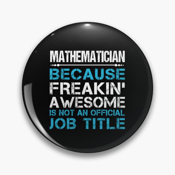 Item preview, Mathematician - Freaking Awesome designed and sold by alphatinost.