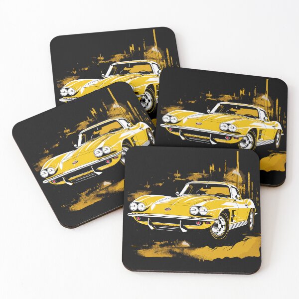 Item preview, Yellow Corvette Classic designed and sold by GNDLF THE GREY.