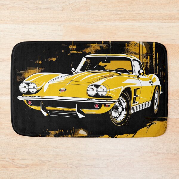 Item preview, Yellow Corvette Classic designed and sold by GNDLF THE GREY.