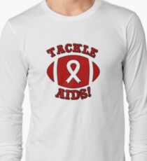 Support AIDS Awareness Design Long Sleeve T-Shirt