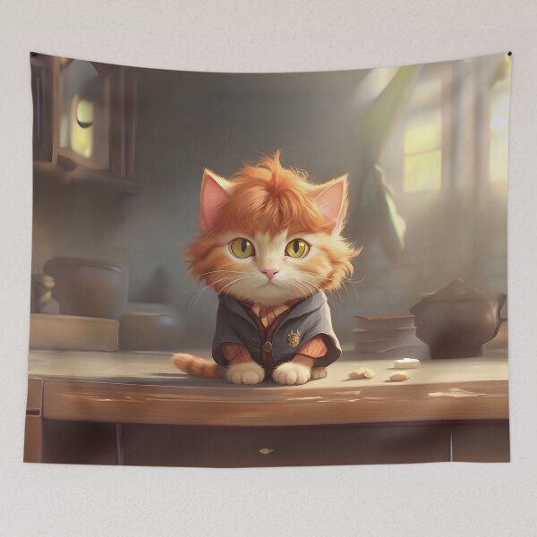 Artikelvorschau, Ron Weasley Katze entworfen und verkauft von Bissulle.
