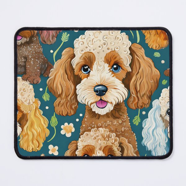 Item preview, Cute cockapoo Pattern designed and sold by PupJoy.